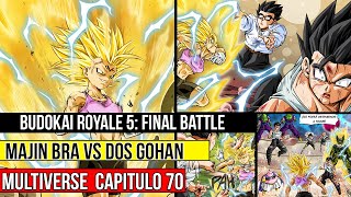 Dragon Ball Multiverse Capítulo 70: Budokai Royale 5: Final Battle - Majin Bra VS Don Gohan