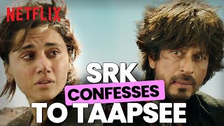 SRK’s LOVE Confession to Taapsee on the Train! 🥺❤️| #Dunki | Netflix India