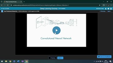 2.Video,Deep Learning ONRAMP, Matlabda Derin Öğrenme, 2.1 & 2.2. Eğitilmiş Ağları Kullanma