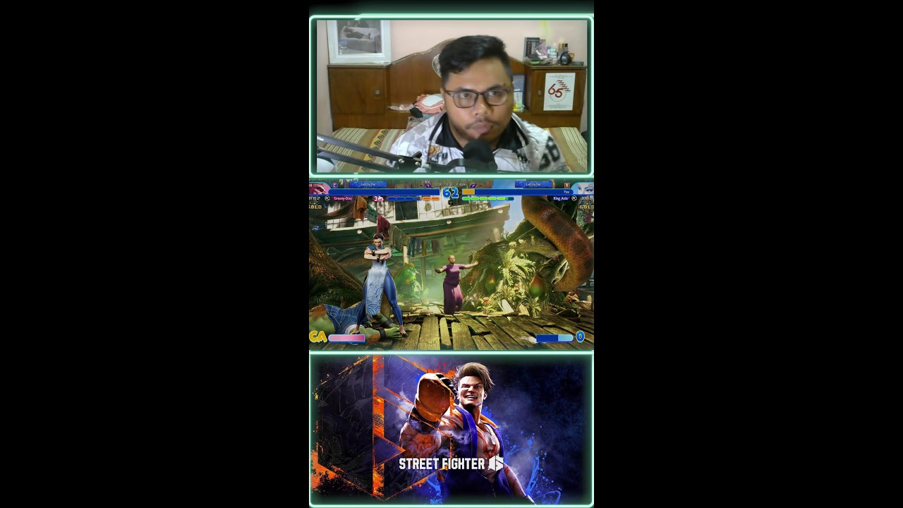 STREET FIGHTER 6 KEN TO BE LEGEND GAMEPLAY (Portrait)