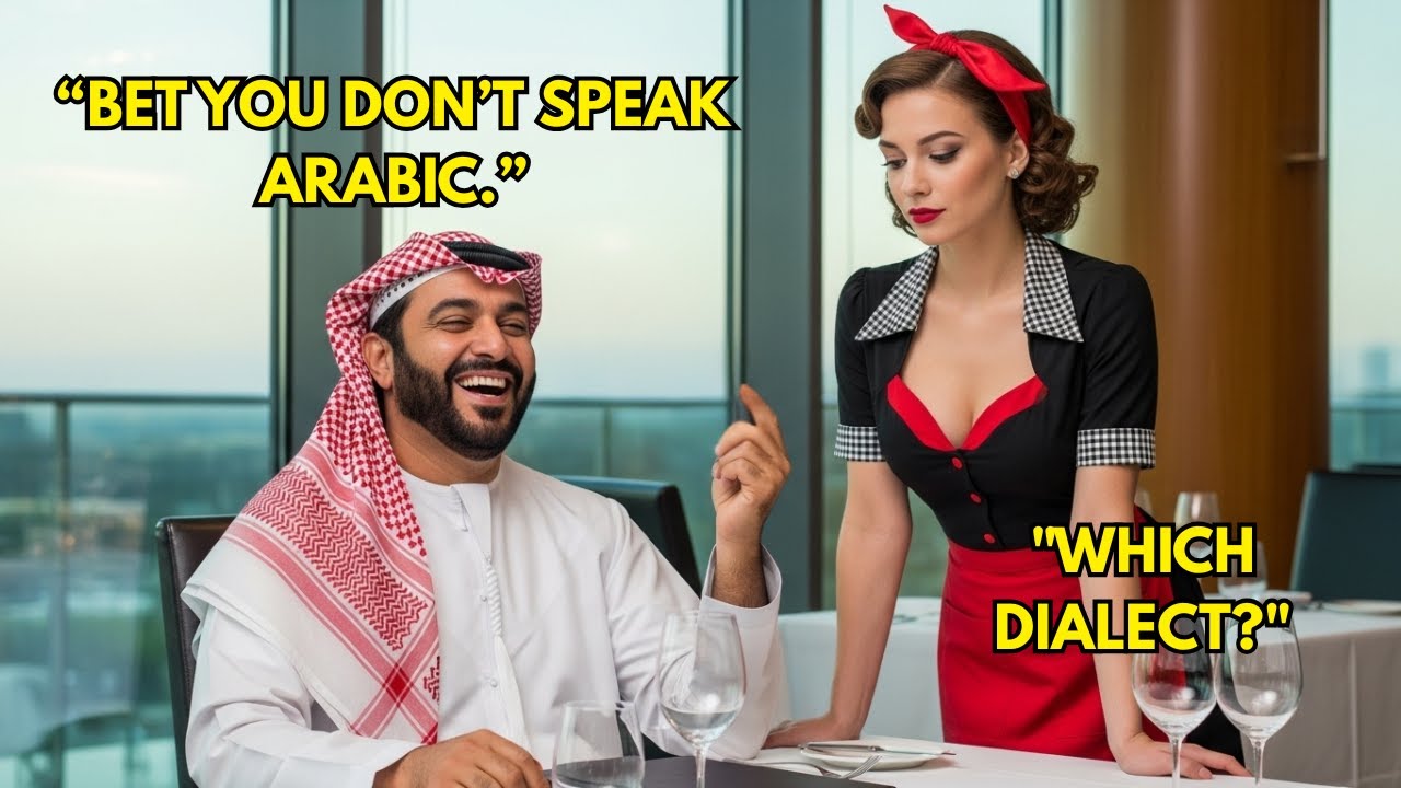 Waitress Reveals Hidden Talent When Billionaire Mocks Her in Arabic—His Reaction Priceless