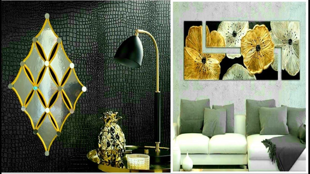 glam wall decoration diy mirror decor craft ideas craft angel's