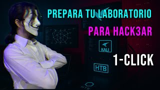 Prepara tu laboratorio hacker en 1 click (Kali / Parrot + bspwm)