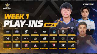 Free Fire World Series Nepal 2026 Fall | Week 1 - Play-Ins | Day 3