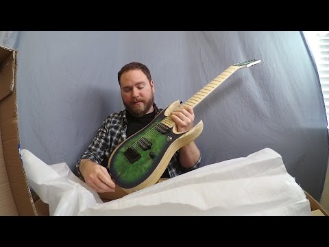 IBANEZ RGDIX7MPB Unboxing Video | GEAR GODS