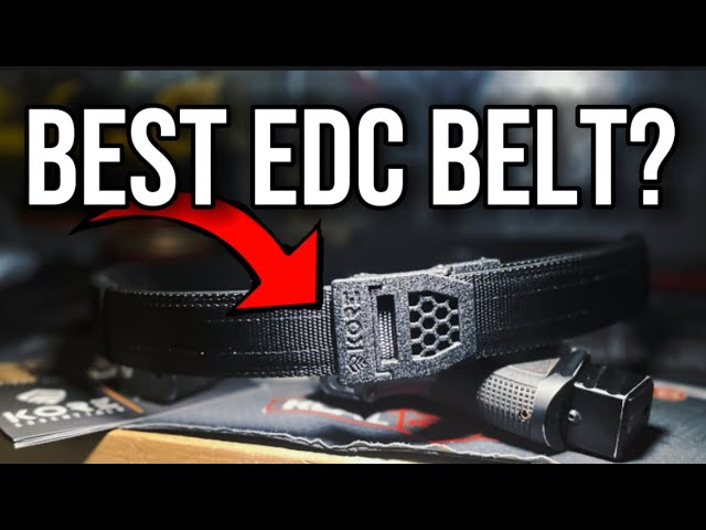 Kore Essentials EDC Gun Belt Setup And Review - YouTube