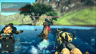 Planetside 2 Pumpkin knife fight