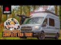 The ultimate custom mtb adventure van  ford transit camper