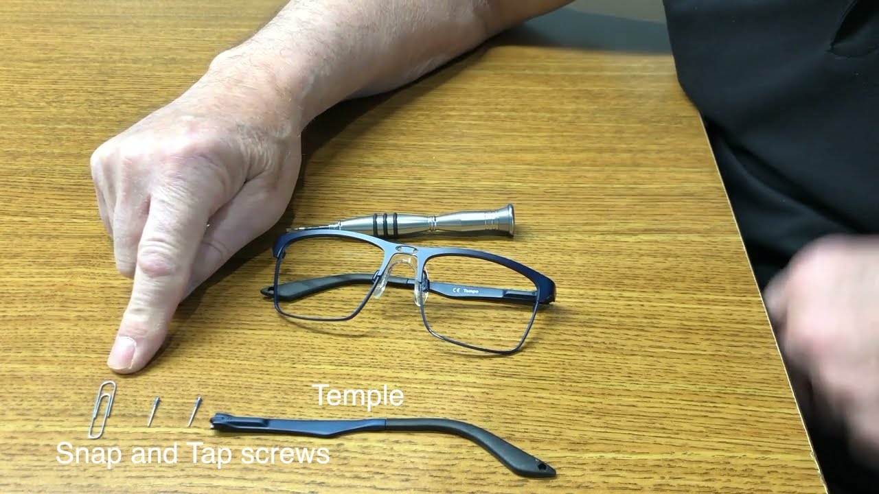 How to quickly fix broken glasses at home with everyday items