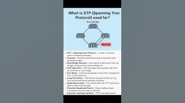 37 | What is STP (Spanning Tree Protocol) used for?