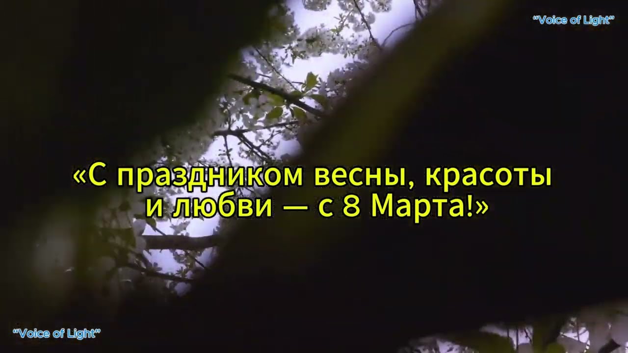 С 8 Марта, дорогие женщины!