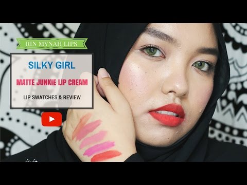 Hasaki.vn - Swatch Son Silky Girl OMG Powder Matte Lip Color (Trang Điểm Môi). 