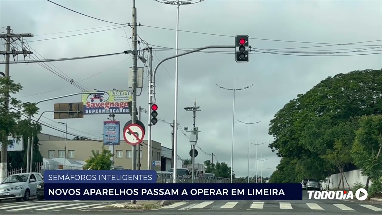 SEMÁFOROS INTELIGENTES: NOVOS APARELHOS PASSAM A OPERAR EM LIMEIRA