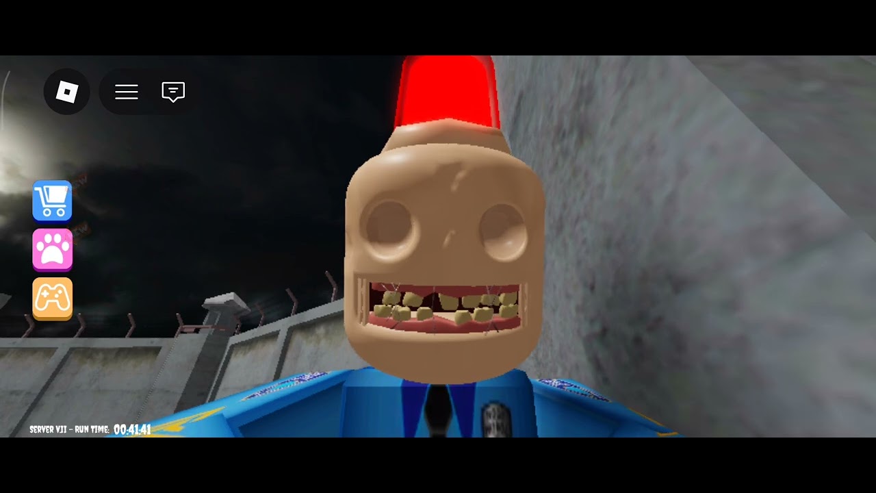 Escape Siren Cop Prison Scary Obby and Roblox (Gameplay)