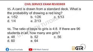 Civil Service Exam Reviewer | 95-96