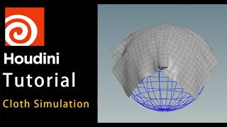 Houdini VFX Tutorial for Beginner - Cloth Simulation | Chapter 1 Vellum