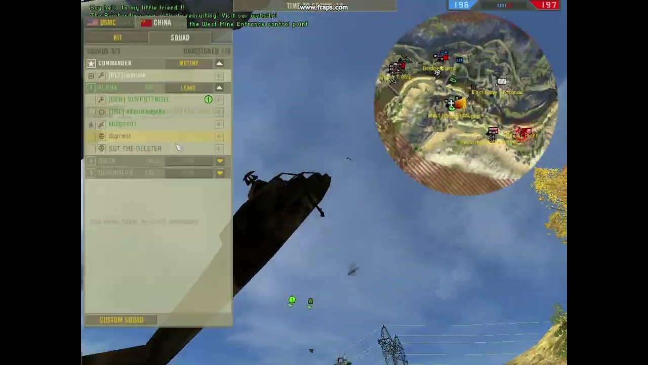 V11 - BF2 Crashing a Chopper