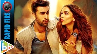 Tamasha | deepika padukone & ranbir kapoor in a fun conversation | rapid fire | bajirao mastani