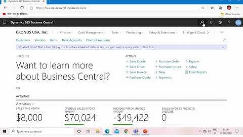 Multi-currency Concept in Dynamics 365 Business Central - Part 1