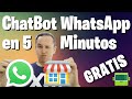 ChatBot de WhatsApp Inteligente en 5 minutos y gratis (NegocioBot)
