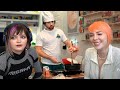 Mizkif tries cooking for jenna and peach 42422