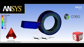 Analysis of Lathe Turning Using ANSYS 17.0 |#ExplicitDynamics  | Check Description for more videos.