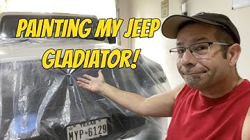 Painting My Jeep Gladiator 😮