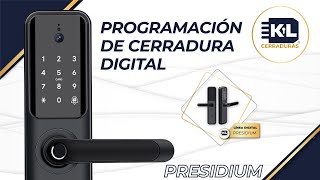 Cómo Programar la Cerradura Digital Presidium