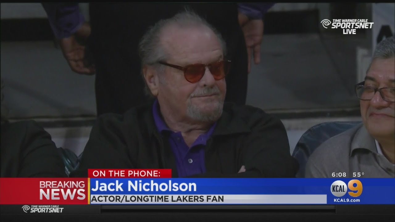 jack nicholson kobe