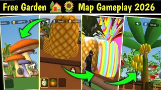 Grow Pineapple in Free Fire 🍍 | Tree and Fruits Bada kese kare Free Garden Craftland Map Me ✅ screenshot 3