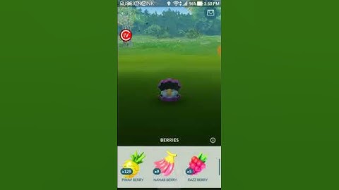 OMG !! SHINY CLAMPERL CAUGHT IN POKEMON GO.