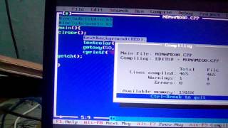 change textbackground colour in c
