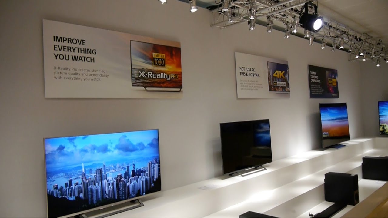 Sony TV 2016 New models (September) YouTube