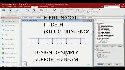 03 DESIGN OF THE SIMPLY SUPPORTED BEAM [ IIT Delhi ]
