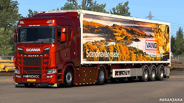 ETS2 Mods v1.53 | Scania V8 Visch B.V. Open Pipe Sound Mod | ETS2 Mods