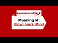 Blow One's Mind Meaning | Language Level Up