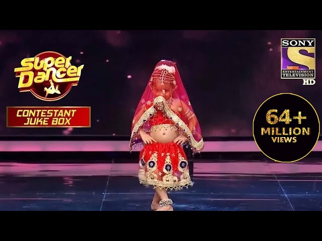 'Radha' पर इस Contestant ने फैलाया कहर | Super Dancer | Contestant Juke Box class=