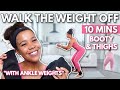 [Low Impact, High Intensity] 10 Min Toned Legs & Round Booty Workout | Walk At Home | growwithjo