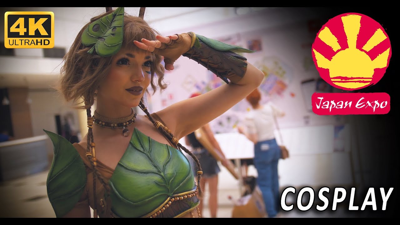 Visiting Japan Expo 2023 in Paris - 4k Cosplay Music Video - FRANCE ANIME CMV VLOG AMV COMIC CON