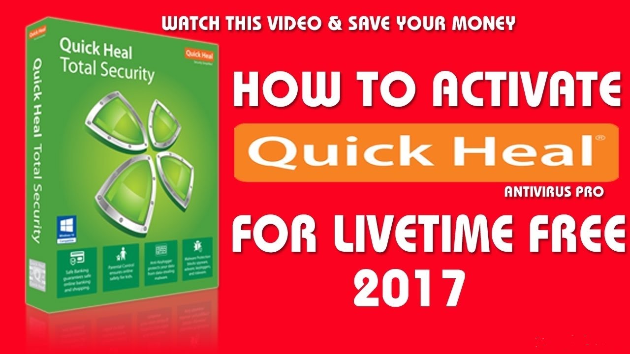 Quick Heal Total Security Lifetime Free License Crack Youtube