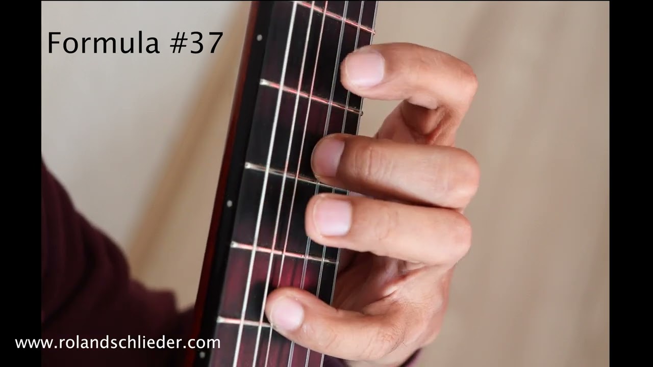 Finger Independence - Spider Technique - Slur, Formula#37