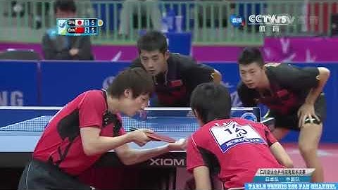 Ma Long /Zhang Jike vs  Niwa Koki /Matsudaira Kenta - Asian Games