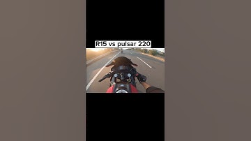 || r15 v4 vs pulsar 220 || #rider #pulsar220 #dragrace #youtubeshorts   #bike #bikeriding