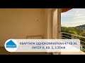 Квартира 47 кв.м, Н5, 3 этаж, ЖК Хобзалэнд, г. Сочи, предчистовая отделка