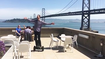 What does riding a Loomo feel like?