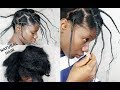 WHAT 7 Days Of African Hair Threading Did To My Natural Hair!- HOW TO