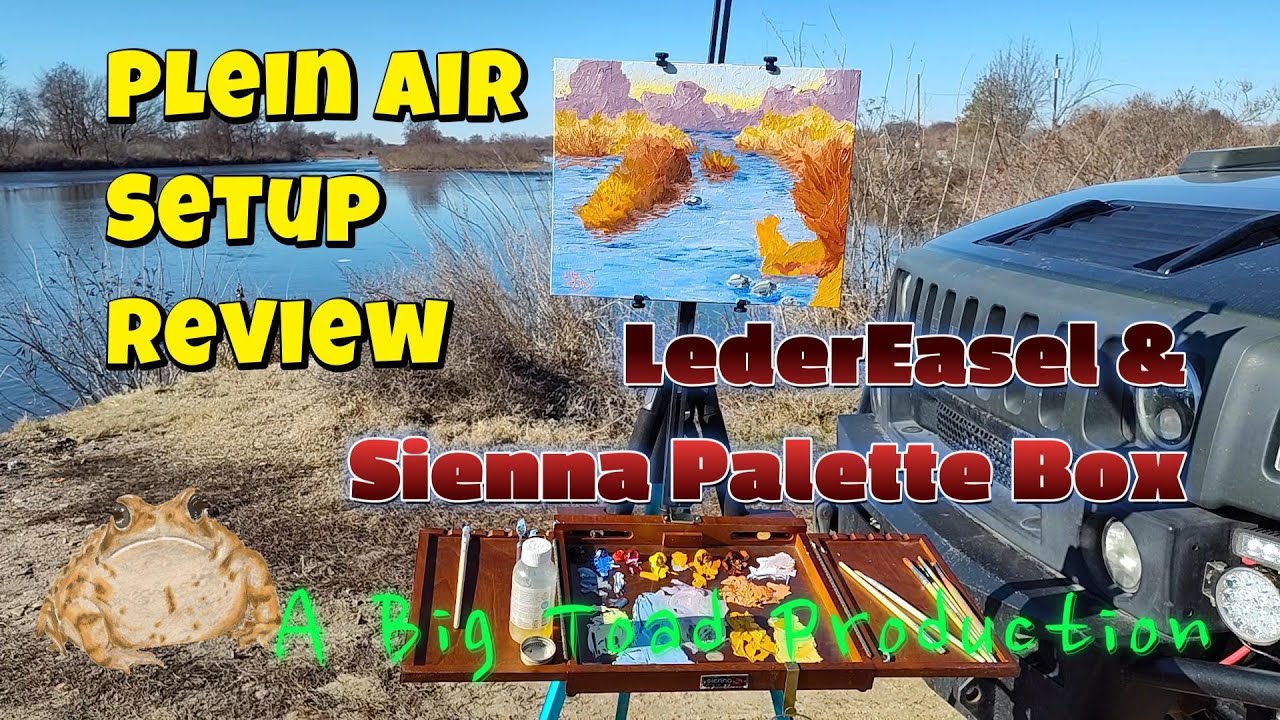 Plein Air System Product Review - LederEasel & Sienna Palette Box