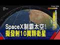 制霸太空! SpaceX申請發射10萬顆第3代衛星 規模是現行10倍 台廠營運跟飛天｜非凡財經新聞｜20260709