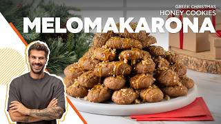 Greek Christmas Honey Cookies - Melomakarona | Baking With Akis