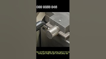 Mài dao phay ngón có bo góc tự động